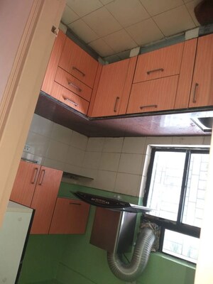 Kitchen in 3 BHK Apartment at Meena Vatika, Rajarhat – for Rent