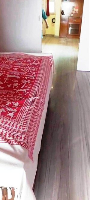 Bedroom in 2 BHK Apartment at Shrachi Greenwood Nook, Haltu – for Rent