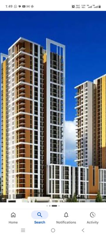 4 BHK + Pooja Room,Servant Room,Study Room 3177 Sq.Ft. Apartment in Wave Amore