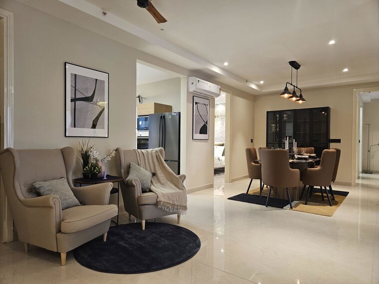 Living Room, sector 82 a 3 Bedroom 1995 Sq.Ft. Apartment In Sector 82 A Mohali 10195880