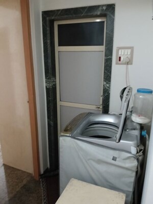 Bathroom in 2 BHK Apartment at Takshila CHS, Andheri East – for Rent