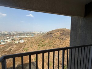 Balcony in 3 BHK Apartment at Godrej Hillside, Mahalunge – for Rent