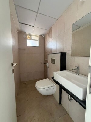Bathroom in 3 BHK Apartment at Godrej Hillside, Mahalunge – for Rent