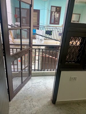 Balcony in 1 BHK Builder Floor at Pochanpur Colony – for Rent