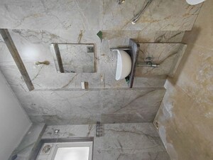 Bathroom in 3 BHK Apartment at Karwa Emticibom Employees CHSL, Malad West – for Rent