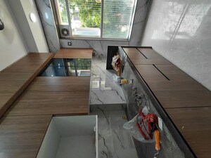 Kitchen in 3 BHK Apartment at Karwa Emticibom Employees CHSL, Malad West – for Rent