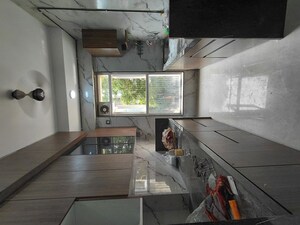 Kitchen in 3 BHK Apartment at Karwa Emticibom Employees CHSL, Malad West – for Rent