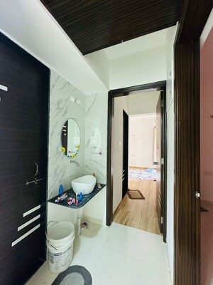 Bathroom in 3 BHK Apartment at GK Aryavat, Ravet – for Rent