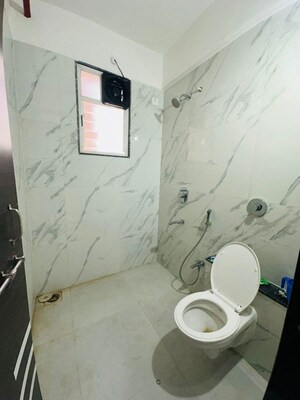 Bathroom in 3 BHK Apartment at GK Aryavat, Ravet – for Rent
