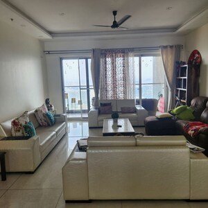 Living Room in 3.5 BHK Apartment at SNN Clermont, Hebbal – for Rent
