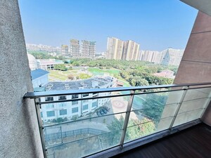 Balcony in 3.5 BHK Apartment at Amanora Aspire Towerss, Hadapsar – for Rent