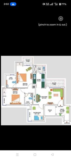 3 BHK Apartment For Sale in Amrapali Heartbeat City