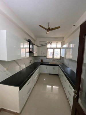Kitchen in 3 BHK Apartment at Eldeco Green Meadows, Pi Greater Noida – for Rent
