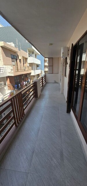 Balcony in 3 BHK Builder Floor at Sector 23 – for Rent