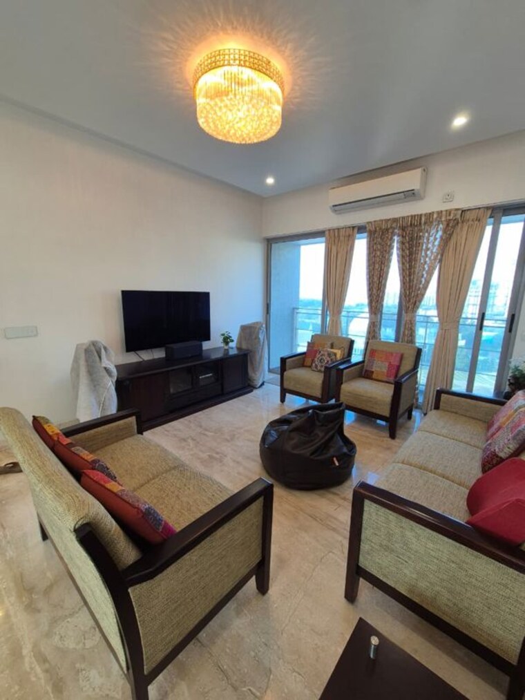 Living Room, dsk-sundarban-phase-ii 1 Bedroom 530 Sq.Ft. Apartment In Hadapsar Pune 10196754