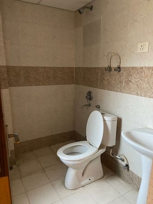 Bathroom in 3 BHK Apartment at Supertech Ecovillage I, Sector 1 Greater Noida – for Rent