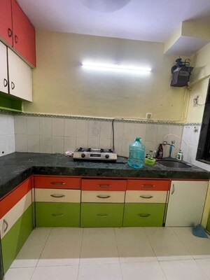 Kitchen in 1 BHK Apartment at NG Complex, Andheri East – for Rent