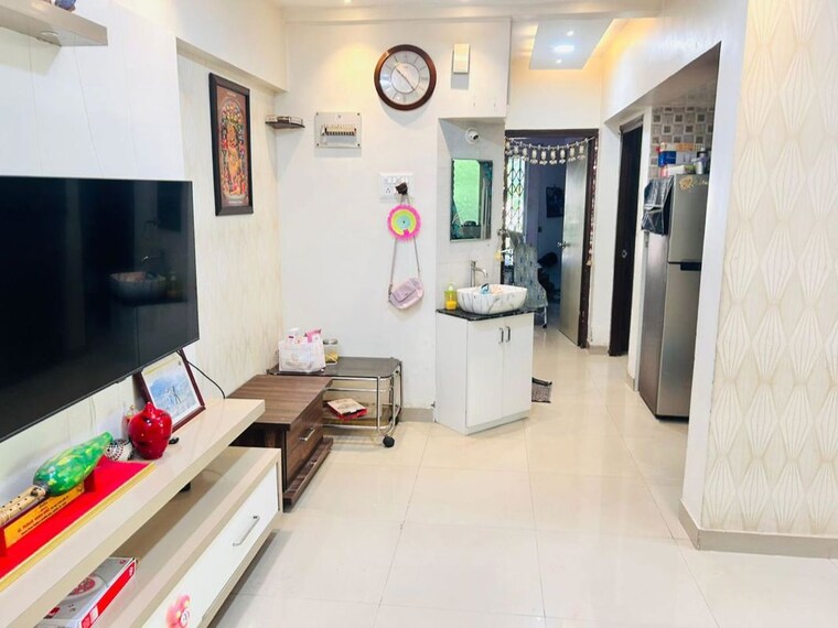 Living Room, bhakti-pearl 2 Bedroom 600 Sq.Ft. Apartment In Kasarvadavali Thane 10196796