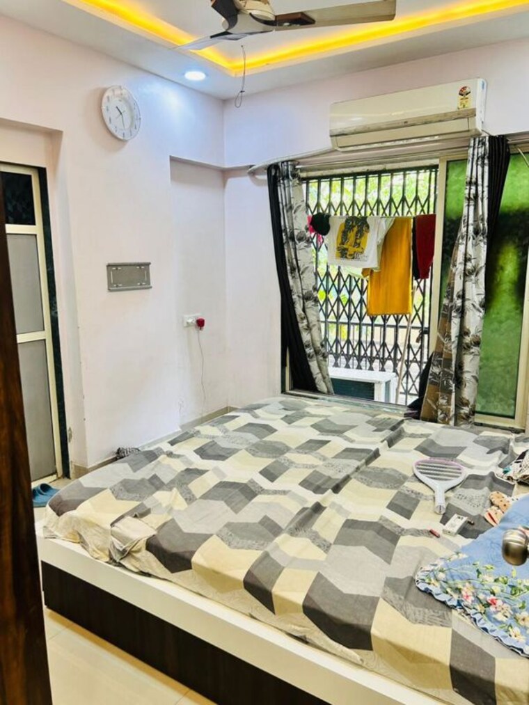 Bedroom, bhakti-pearl 2 Bedroom 600 Sq.Ft. Apartment In Kasarvadavali Thane 10196796