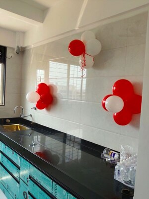 Kitchen in 2 BHK Apartment at Sai Kanak Residency, Ravet – for Rent