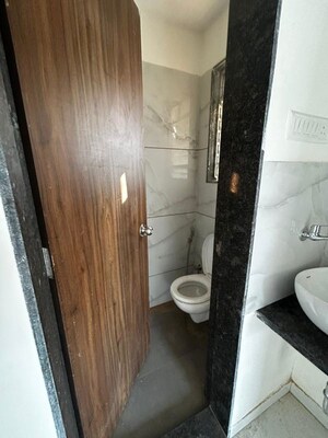 Bathroom in 1.5 BHK Apartment at Yashraj Park CHS, Kasarvadavali – for Rent