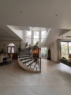 Stairs in 6+ BHK Independent House at Sushant Lok 3, Sector 57 – for Sale