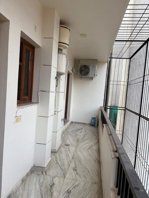 Balcony in 3 BHK Apartment at Silva Croft Apartment, Bandra West – for Rent