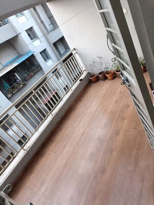 Balcony in 2 BHK Apartment at AM Gore DK Elegance, Ravet – for Rent
