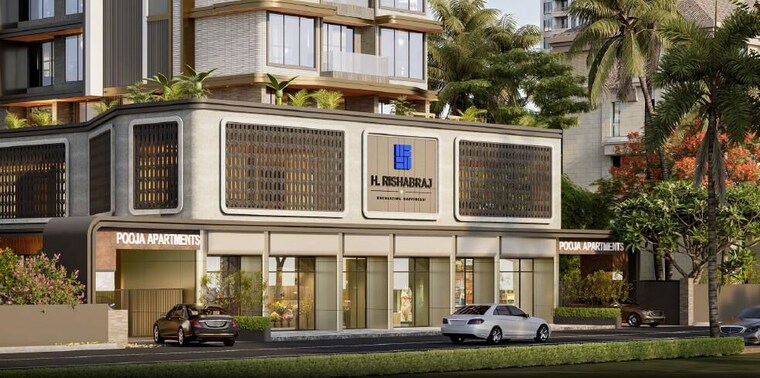 Exterior View, h-rishabraj-pooja 3 Bedroom 1362 Sq.Ft. Apartment In Khar West Mumbai 10110541
