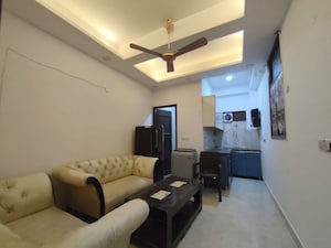 Living Room in 1 BHK Builder Floor at Saket – for Rent