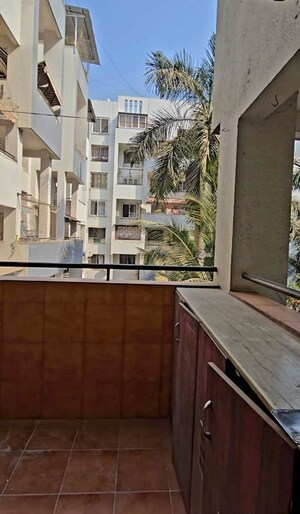 Balcony in 3 BHK Apartment at Florida Estate, Mundhwa – for Rent