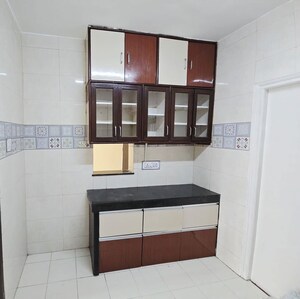 Kitchen in 3 BHK Apartment at Florida Estate, Mundhwa – for Rent