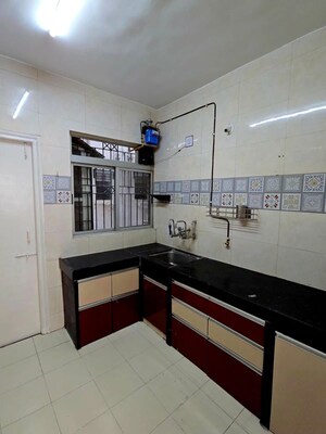 Kitchen in 3 BHK Apartment at Florida Estate, Mundhwa – for Rent
