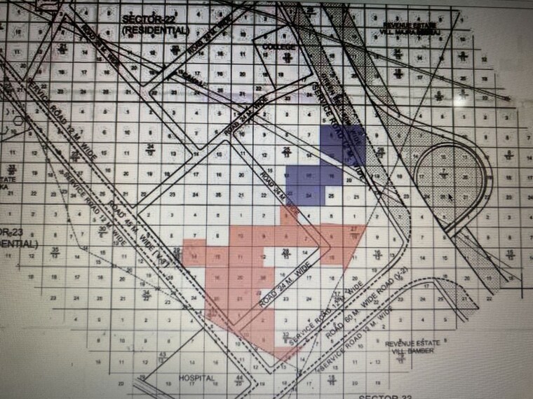 Map Location, sector 22 Commercial Shop 296 Sq.Ft. In Sector 22 Rewari 10132826