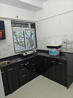 Kitchen in 1 BHK Apartment at Prabhadevi – for Rent
