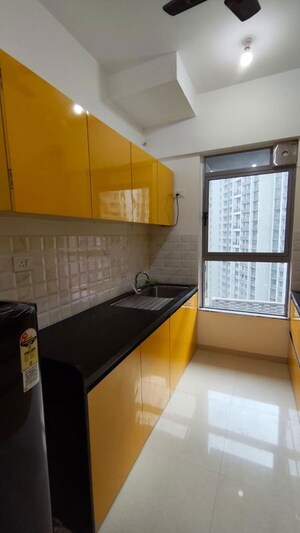Kitchen in 2 BHK Apartment at Kalpataru Immensa, Kolshet Road – for Rent
