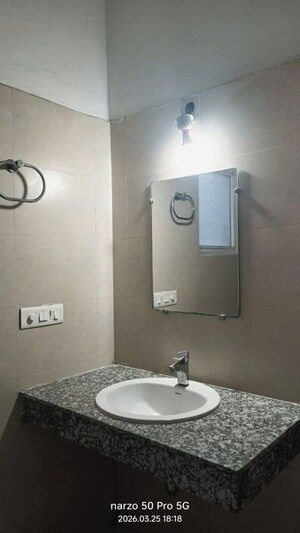 Bathroom in 4 BHK Villa at Paramount Golf Foreste Apartments, Zeta I Greater Noida – for Rent