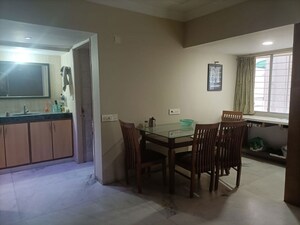 Dining Room in 3 BHK Apartment at Navrangpura – for Rent