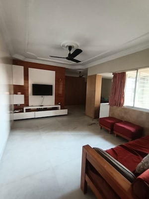 Living Room in 3 BHK Apartment at Navrangpura – for Rent