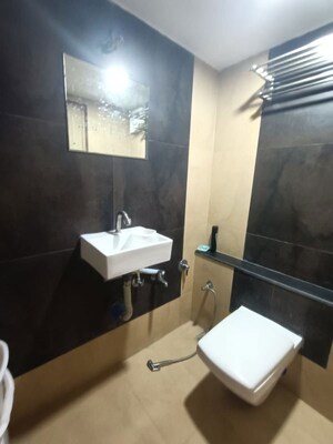 Bathroom in 3 BHK Apartment at Navrangpura – for Rent