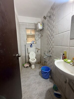 Bathroom in 2 BHK Apartment at Sai Raj Heights, Punawale – for Rent