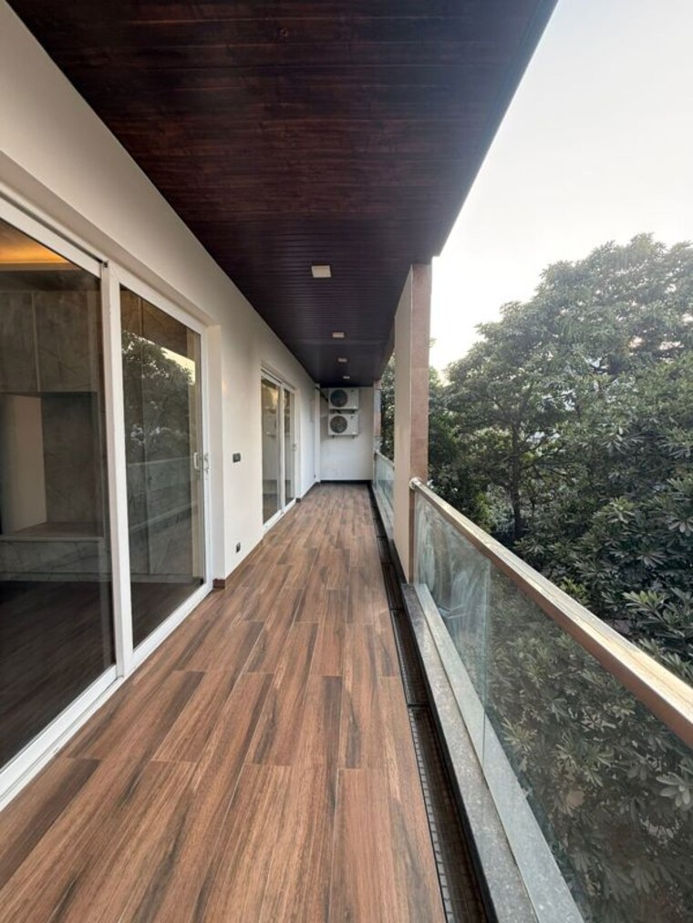 Balcony, ansal-sushant-apartments 3 Bedroom 418 Sq.Ft. Builder Floor In Sushant Lok I Gurgaon 10197563