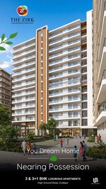 3 BHK + Pooja Room,Servant Room,Store Room 2651 Sq.Ft. Apartment in Noble Aurellia