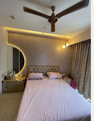 Bedroom in 2 BHK Apartment at Duville Riverdale Heights, Kharadi – for Rent