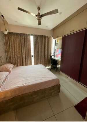 Bedroom in 2 BHK Apartment at Duville Riverdale Heights, Kharadi – for Rent