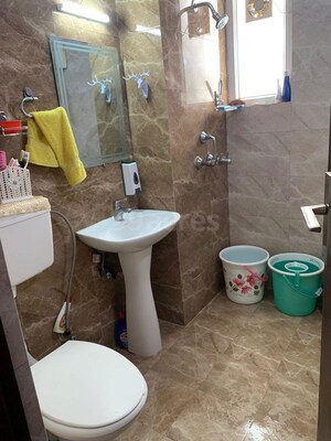 Bathroom in 3 BHK Apartment at Nirala Estate, Tech Zone 4 Greater Noida – for Sale