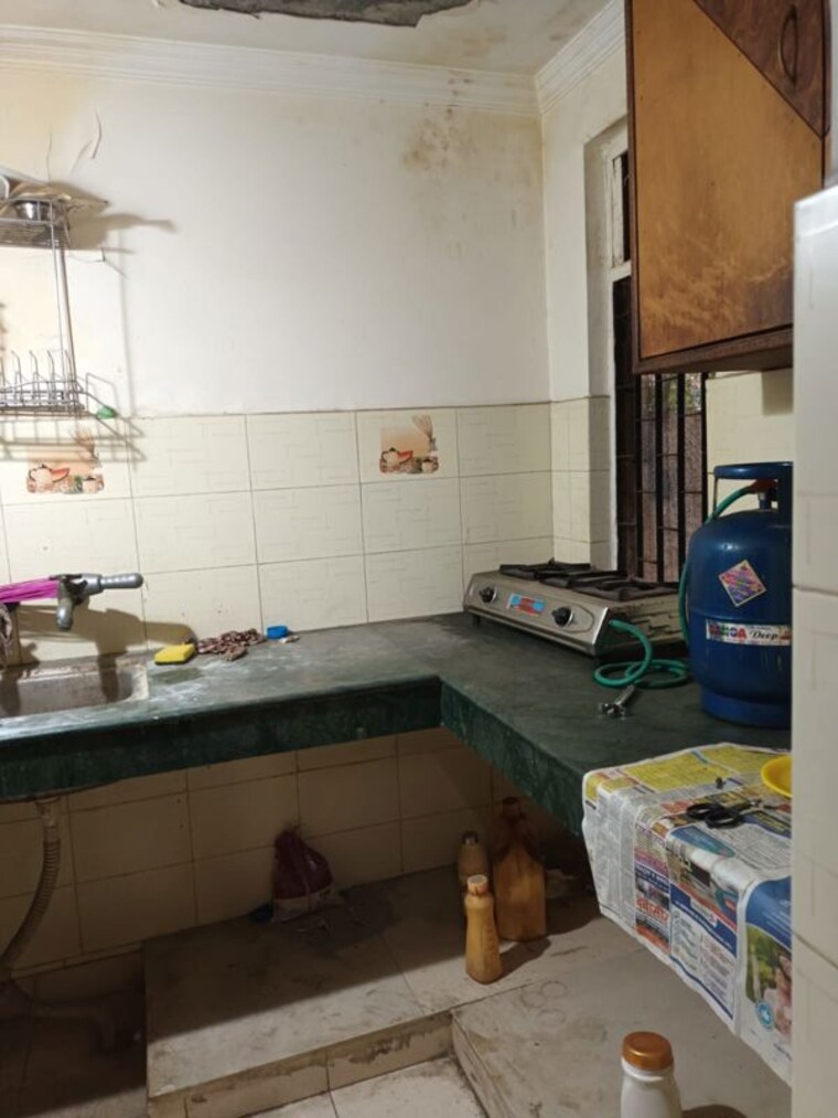 Kitchen, uttam nagar 2 Bedroom 525 Sq.Ft. Builder Floor In Uttam Nagar Delhi 10197203