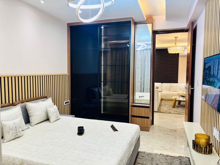 Bedroom, trishla-city 3 Bedroom 2048 Sq.Ft. Apartment In Patiala Road Zirakpur 10197750