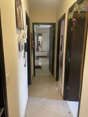 Building Lobby in 1 BHK Apartment at Vasant Leela Apartment, Ghodbunder Road – for Rent