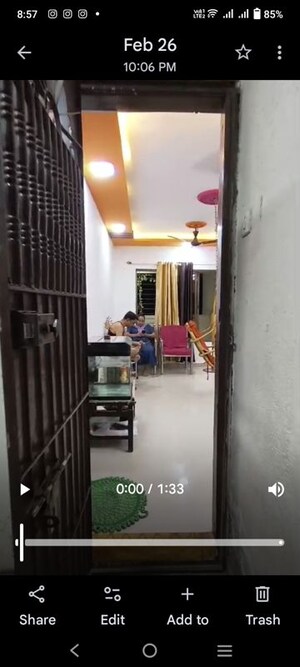 Kitchen in 1 BHK Apartment at Rosa Gardenia, Ghodbunder Road – for Rent
